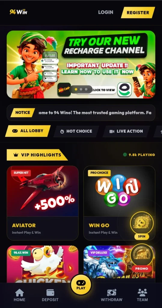 94Wino App