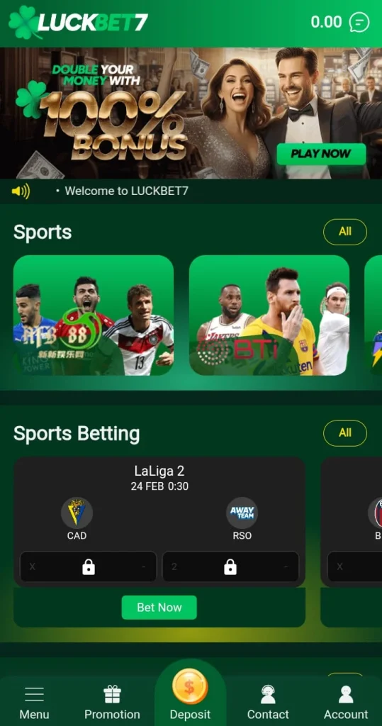 LuckBet7 Game download for Android