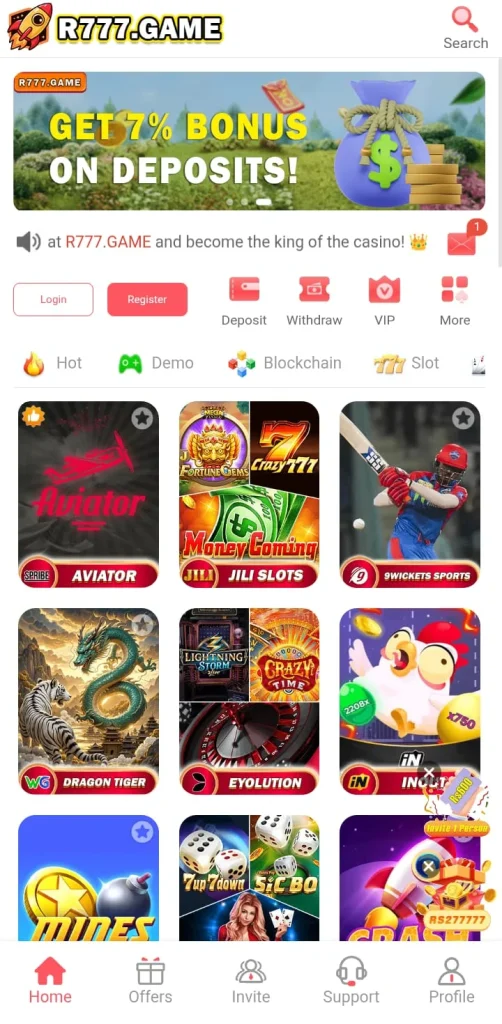 R777 Game download APK