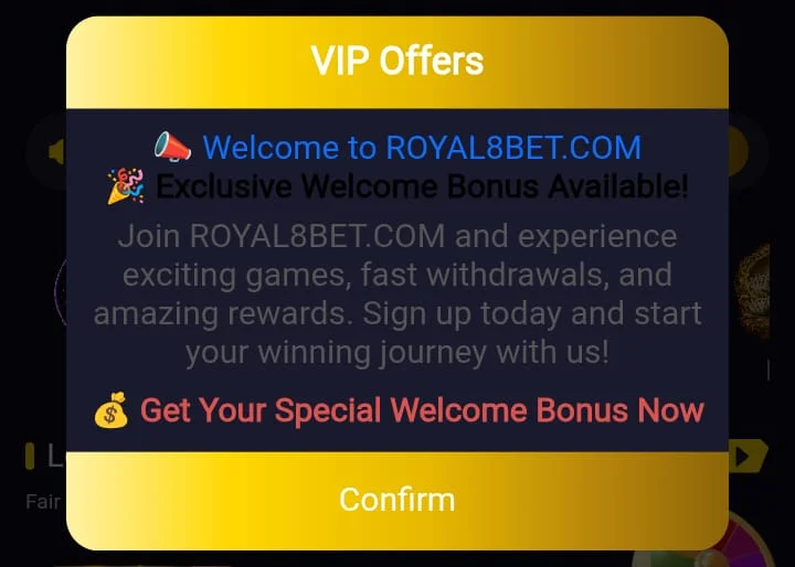 Royal8Bet Game