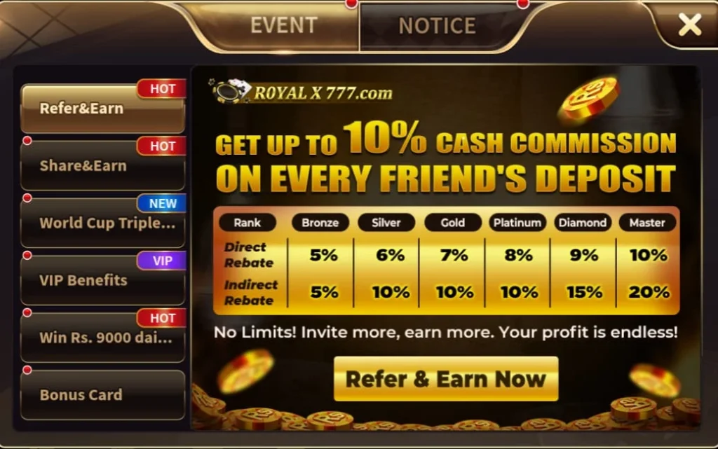RoyalX777 Game Download APK
