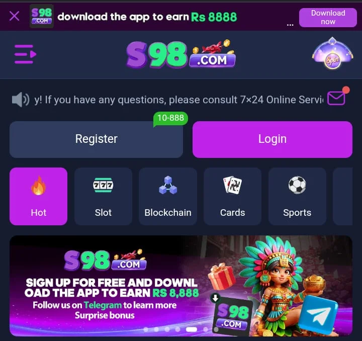 S 98 Game 