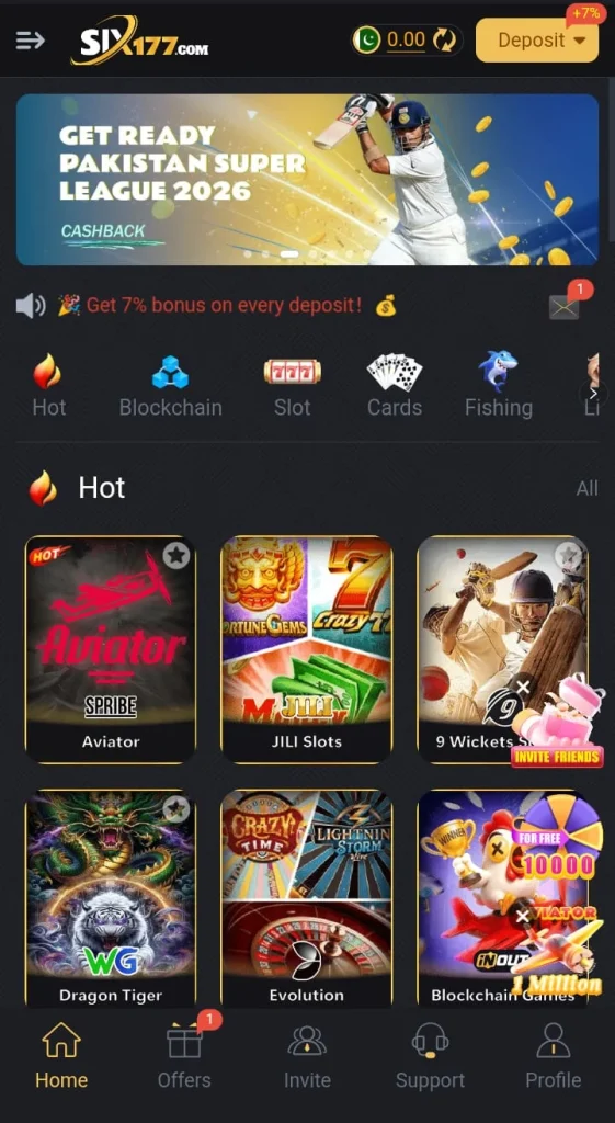 SIX177 Game Download for Android 